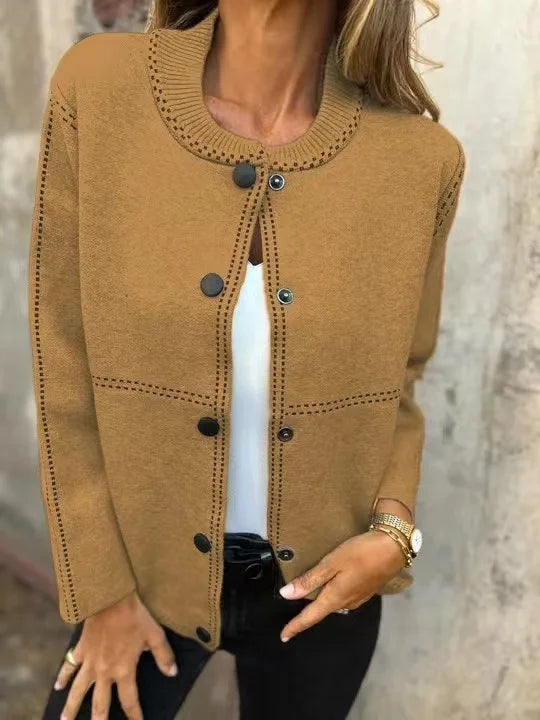 Cardigan de Menina com Botões 🌸Especial Outono💐