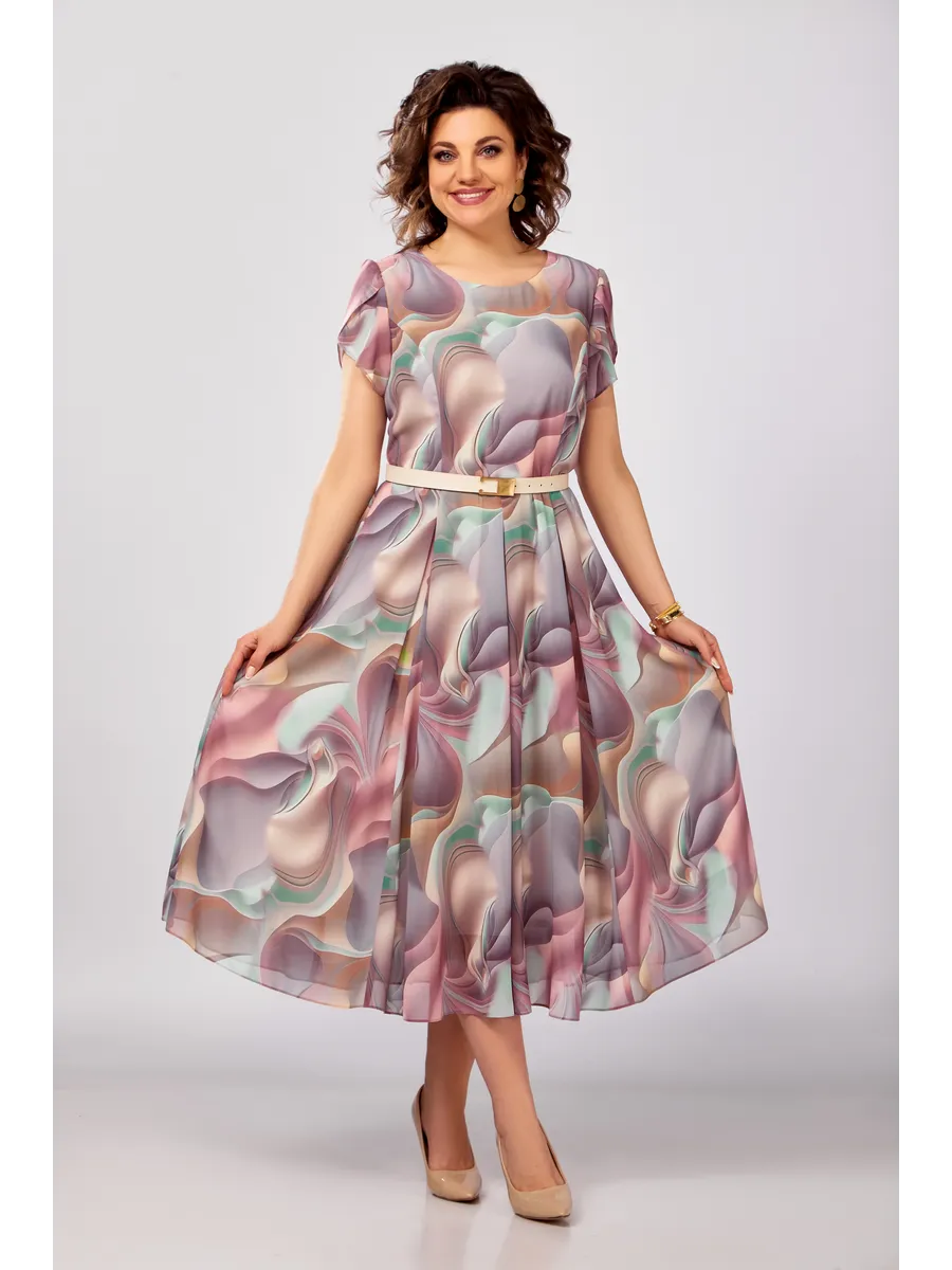 🔥🥰[S-5XL] Vestido de chiffon novo e elegante de alta qualidade