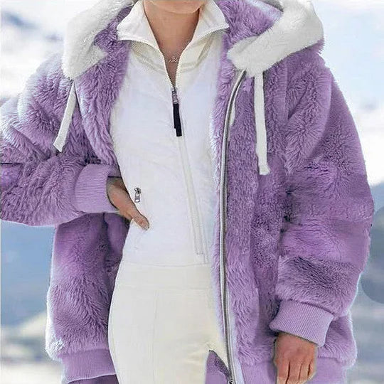 🔥Casaco polar com capuz e forro polar, sucesso de vendas✨