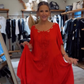 Vestido de verão feminino solto e confortável