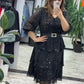 💞[Tamanhos S-5XL]Vestido de chiffon de alta qualidade