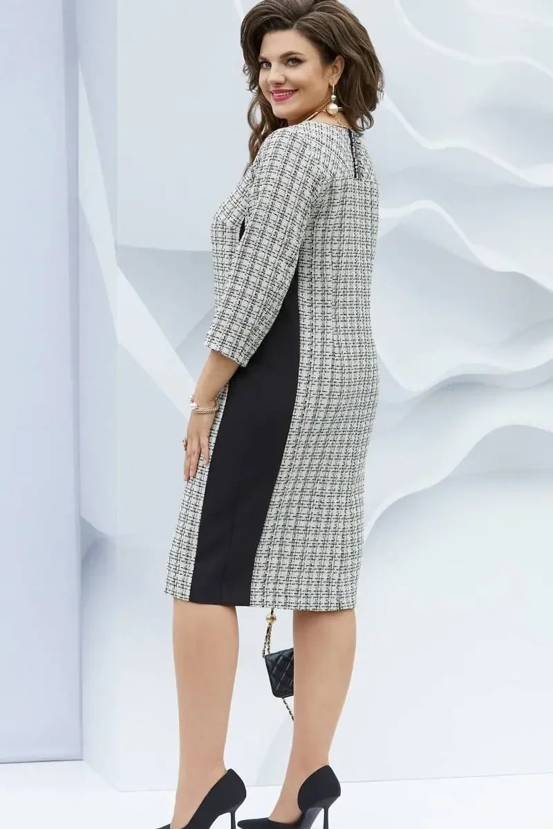 2024 Novo vestido elegante fino de alta qualidade