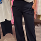 Conjunto de duas peças para menina com estampado, blusa e calça