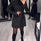 Vestido feminino elegante e brilhante