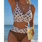 👙🌊Conjunto de biquíni de duas peças com cintura subida