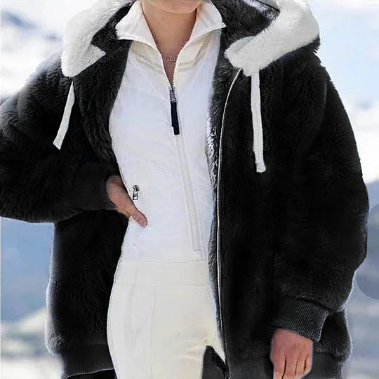 🔥Casaco polar com capuz e forro polar, sucesso de vendas✨