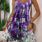 Vestido casual respirável com alças finas
