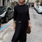 vestido de tule de malha