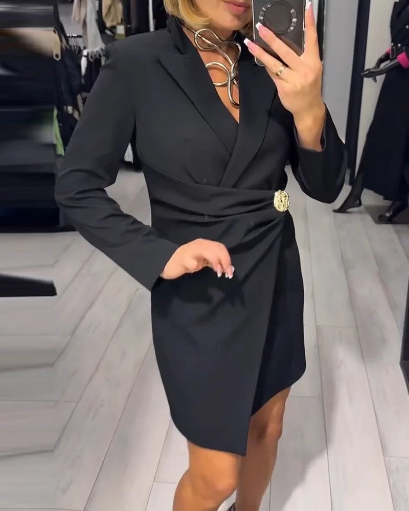 Vestido de mulher de corte justo