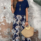 🌹Conjunto casual de senhora de duas peças com estampado