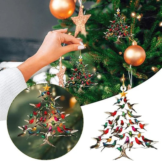 🎄Novidades de 2025 - 49% de desconto - 🐦Decoração de Natal Beija-flor💠✨