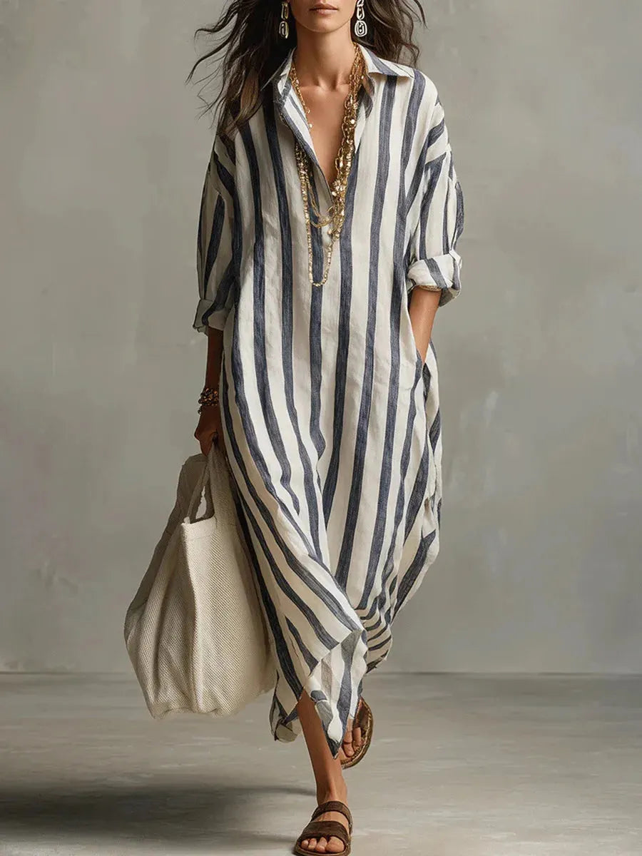 Novo Vestido Camisário Longo, Confortável e Elegante (2026)