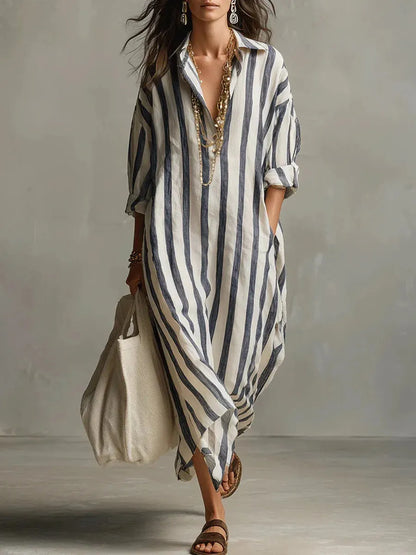 Novo Vestido Camisário Longo, Confortável e Elegante (2026)