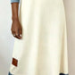 Vestido casual jeans patchwork para mulher