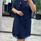 Novo vestido moderno, design clássico, elegante e simples