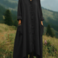 Vestido vintage em renda com decote em V e bainha irregular