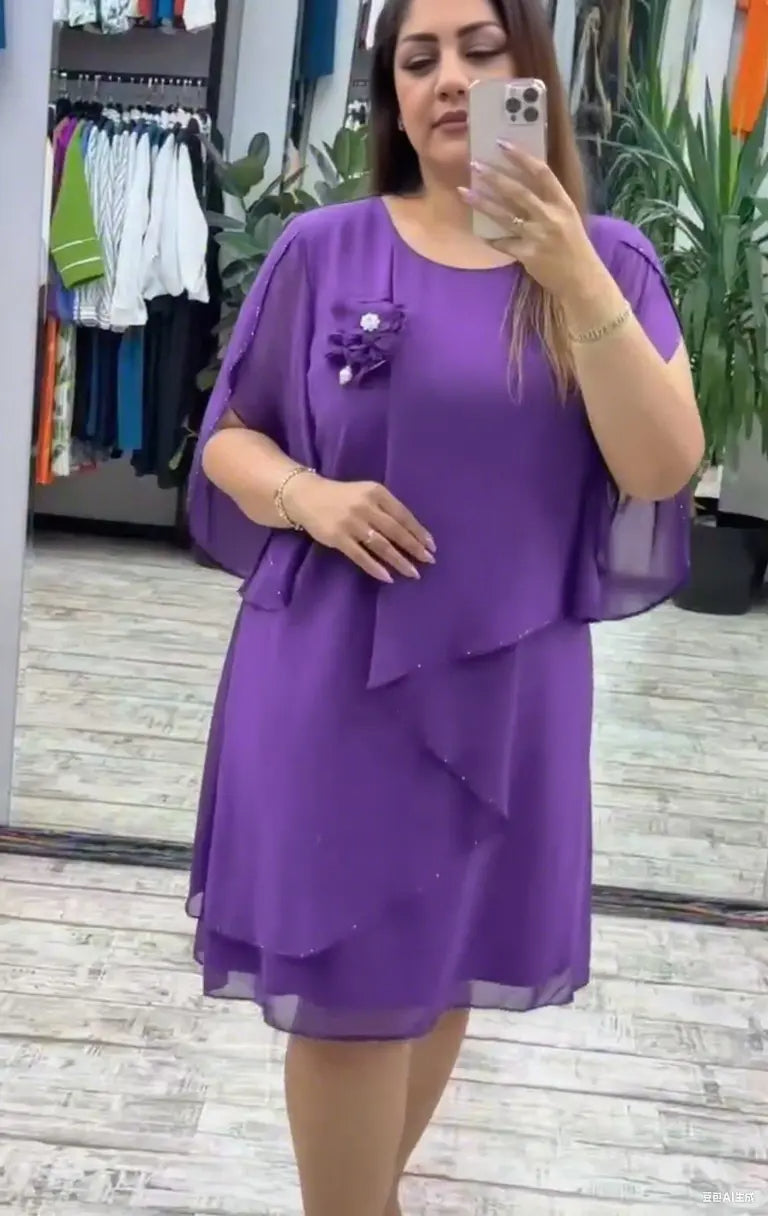 Novo vestido moderno, design clássico, elegante e simples