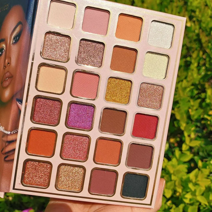 Livro de Maquilhagem 5 em 1, Paleta de Sombras