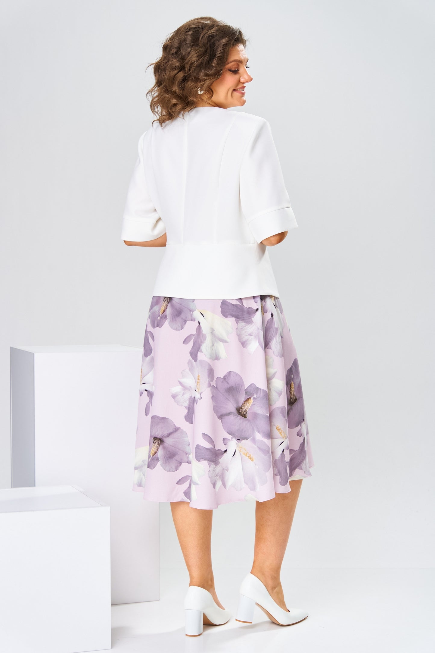 🌸[S-5XL]Vestido de algodão e seda de alta qualidade