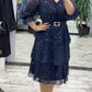💞[Tamanhos S-5XL]Vestido de chiffon de alta qualidade