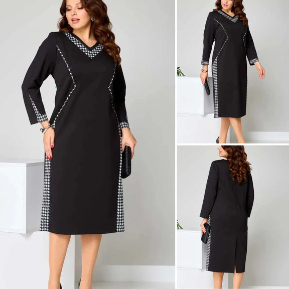 Vestido preto adelgaçante