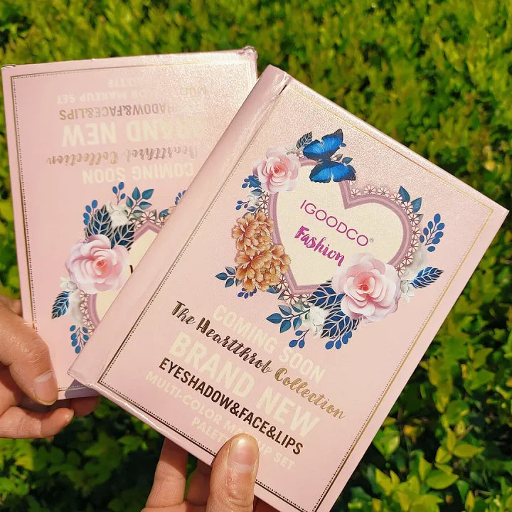 Livro de Maquilhagem 5 em 1, Paleta de Sombras