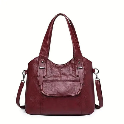 👜🔥Nova bolsa de ombro para mulher feita de pele genuína