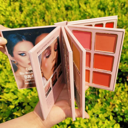 Livro de Maquilhagem 5 em 1, Paleta de Sombras