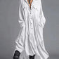 Vestido longo casual clássico para mulher