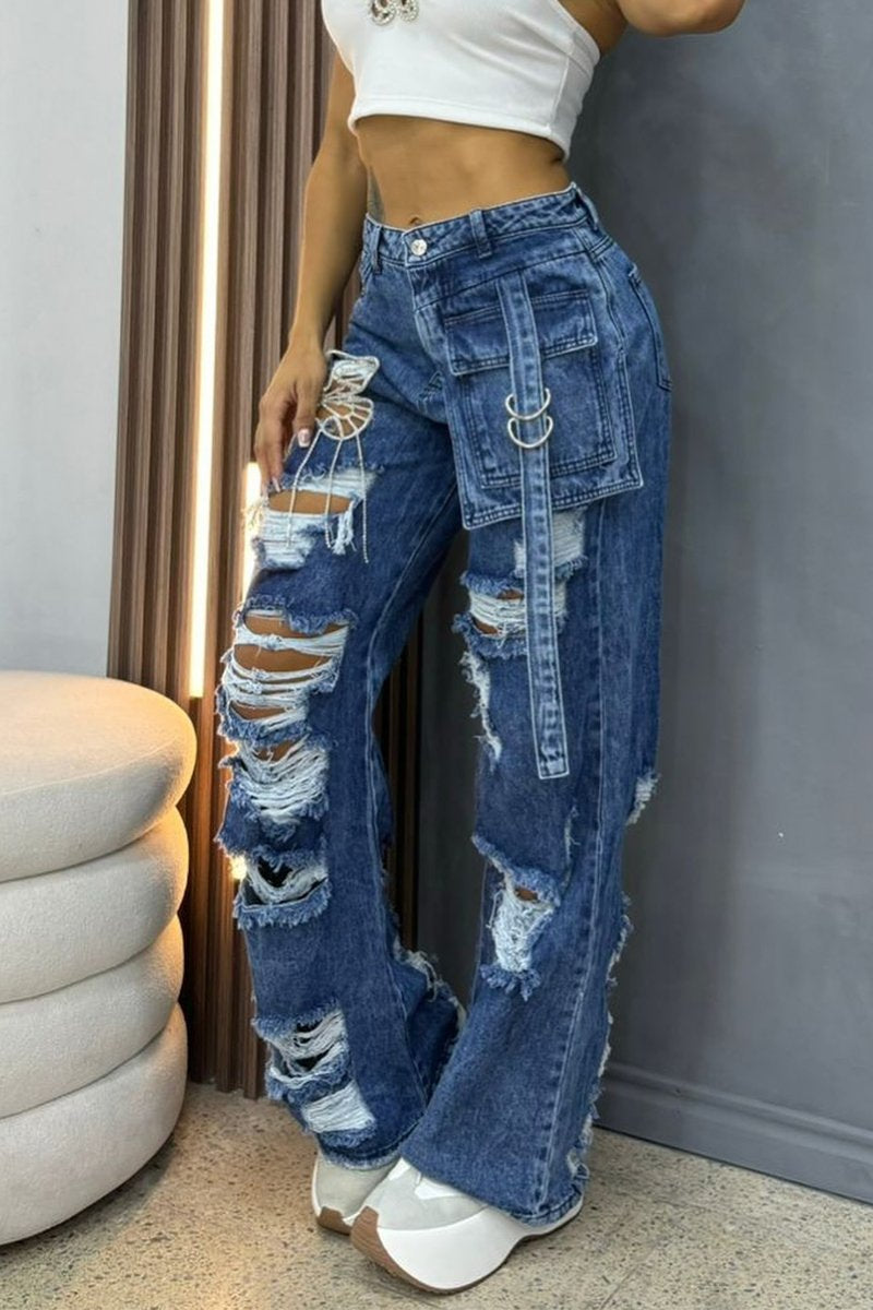 🦋Jeans femininos da moda