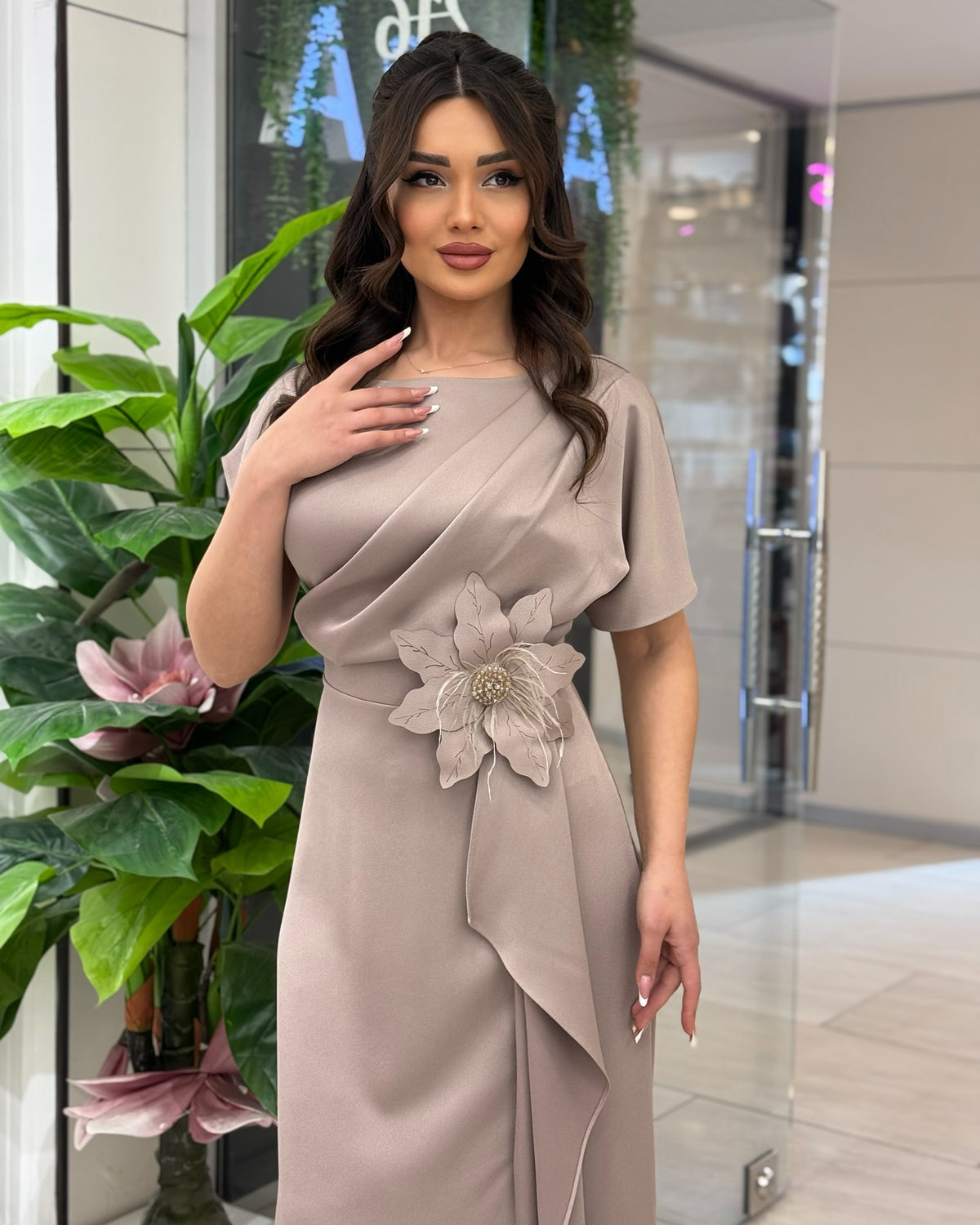🌼Vestido floral sexy elegante para senhoras