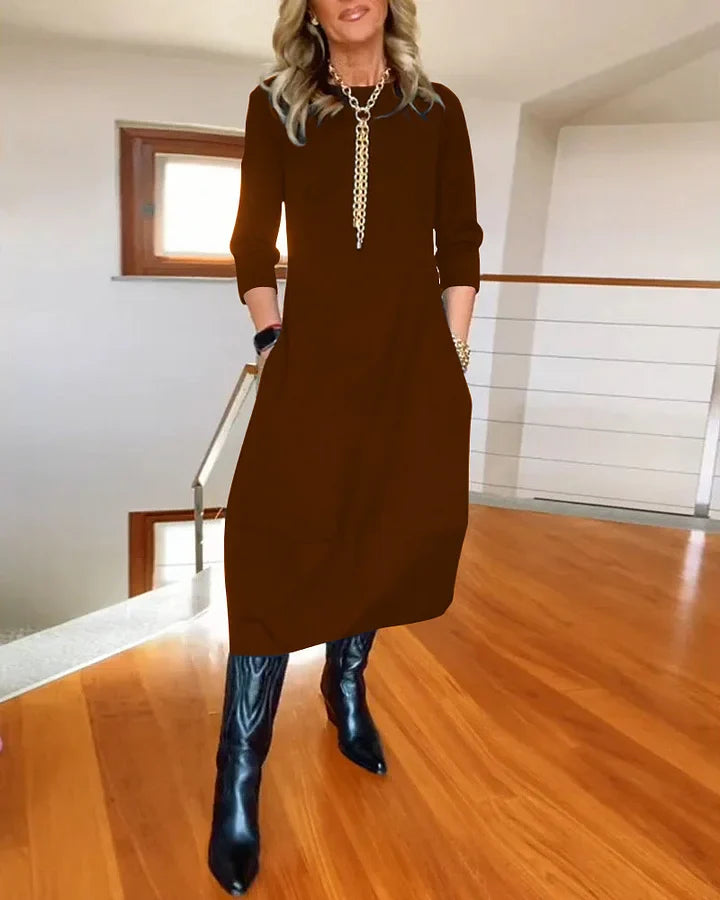 Vestido casual e elegante