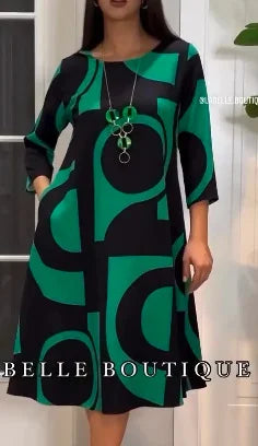 Vestidos confortáveis com botões outono/inverno 2024
