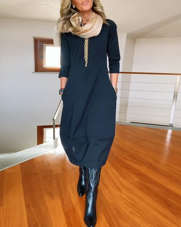 Vestido casual e elegante