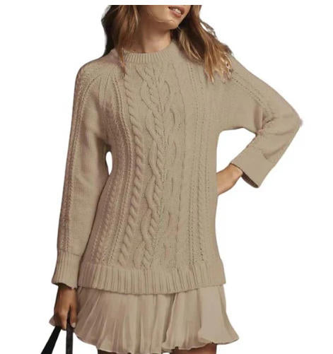 Vestido de malha para mulher