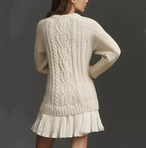 Vestido de malha para mulher
